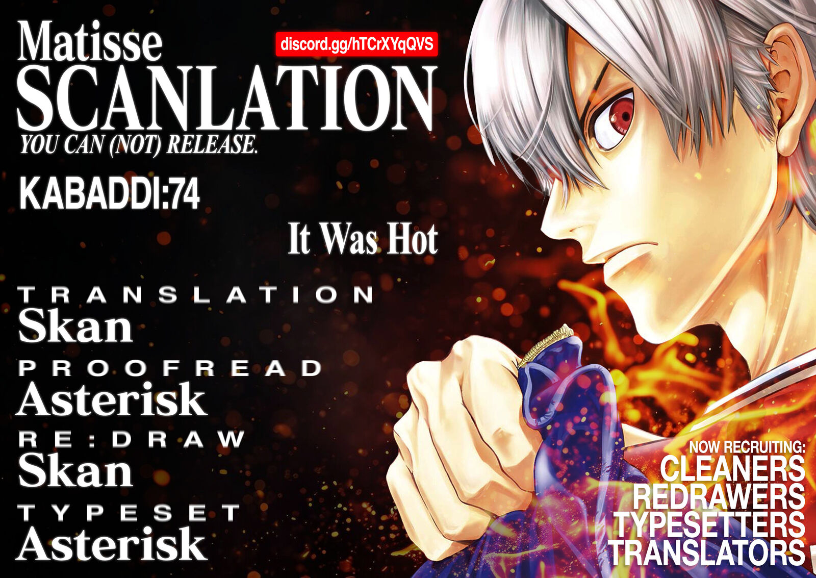 Shakunetsu Kabaddi Chapter 74 Page 19