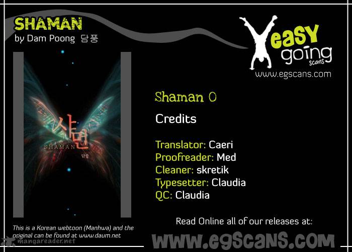 Shaman Chapter 1 Page 1