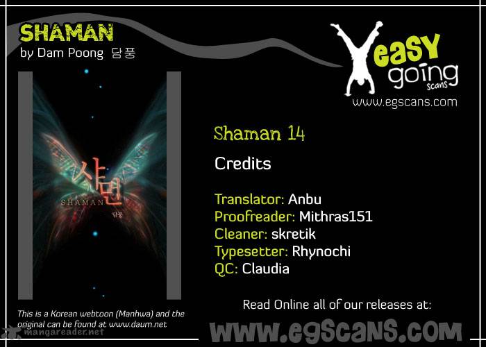 Shaman Chapter 14 Page 1
