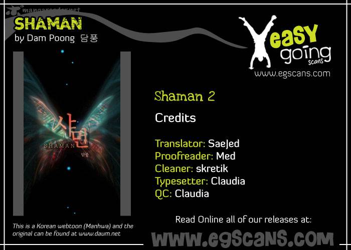 Shaman Chapter 2 Page 1