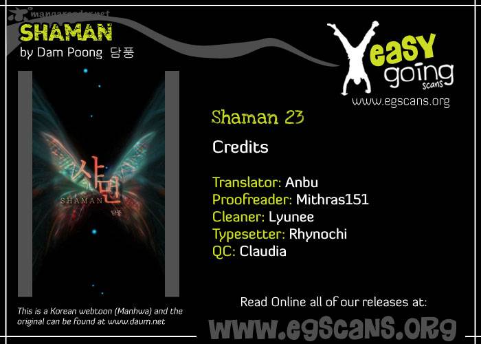 Shaman Chapter 23 Page 1