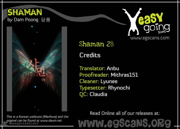 Shaman Chapter 28 Page 1
