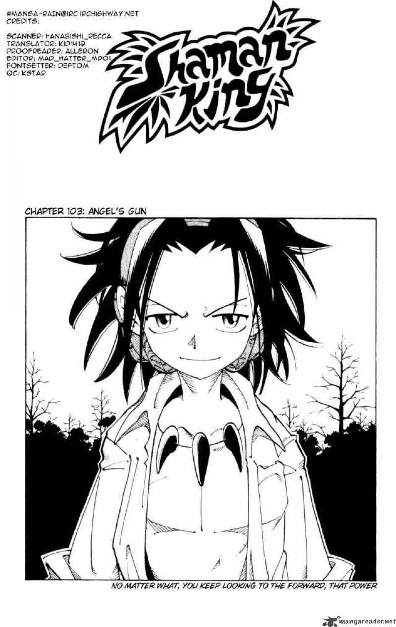 Shaman King Chapter 103 Page 3