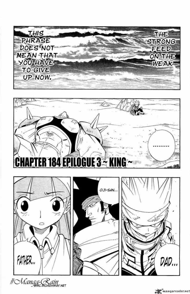 Shaman King Chapter 184 Page 3