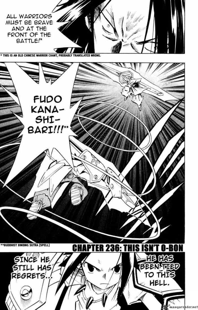 Shaman King Chapter 236 Page 1