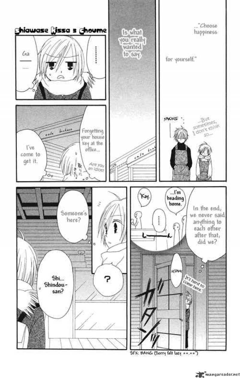 Shiawase Kissa Sanchoume Chapter 1 Page 35