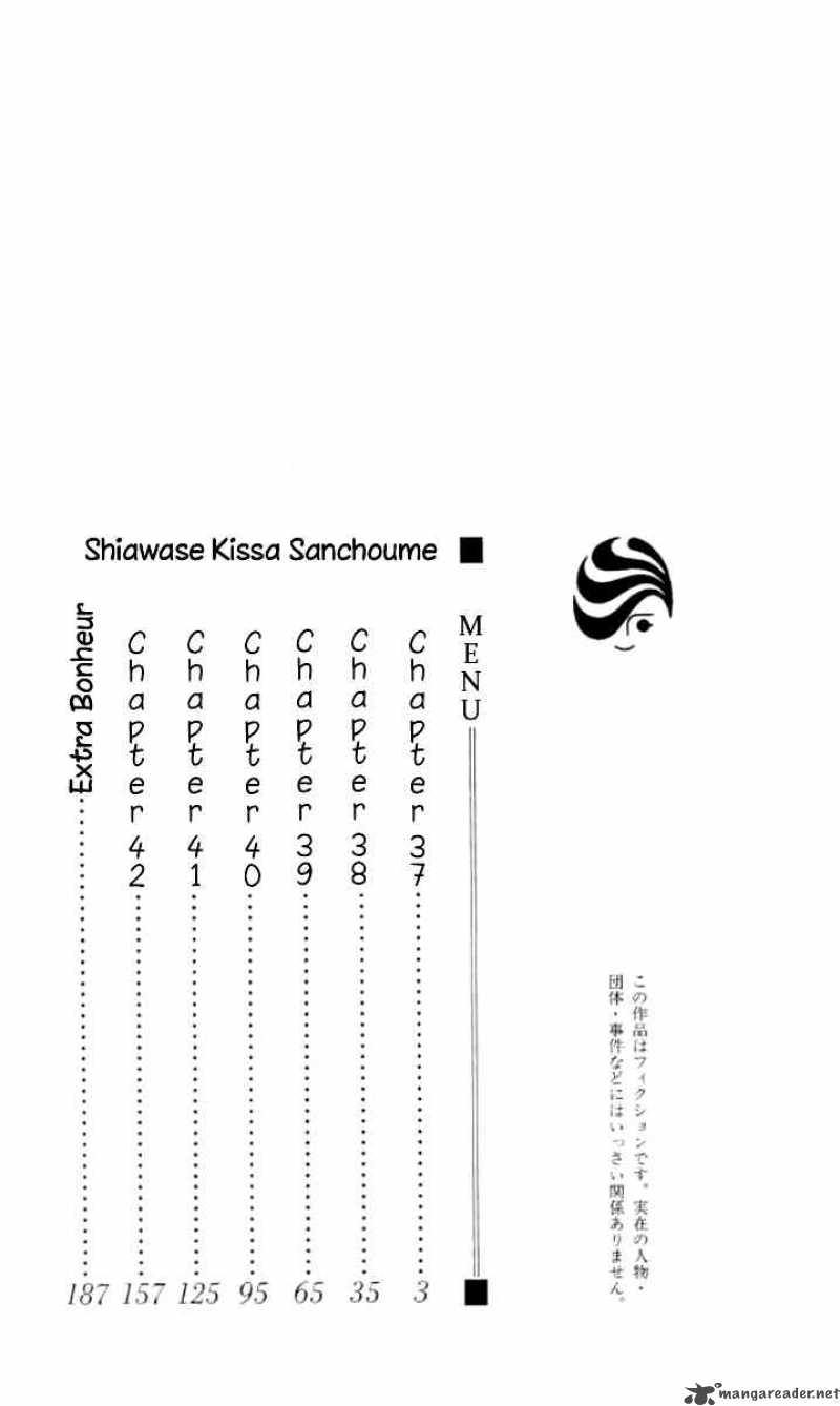 Shiawase Kissa Sanchoume Chapter 37 Page 3