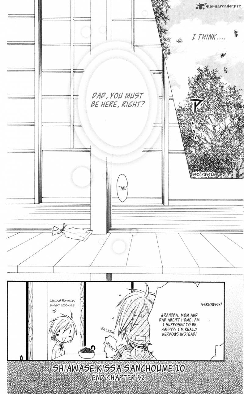 Shiawase Kissa Sanchoume Chapter 52 Page 31