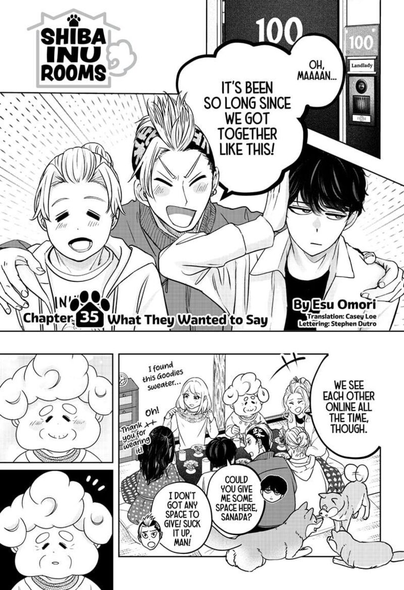 Shiba Tsuki Bukken Chapter 35 Page 1