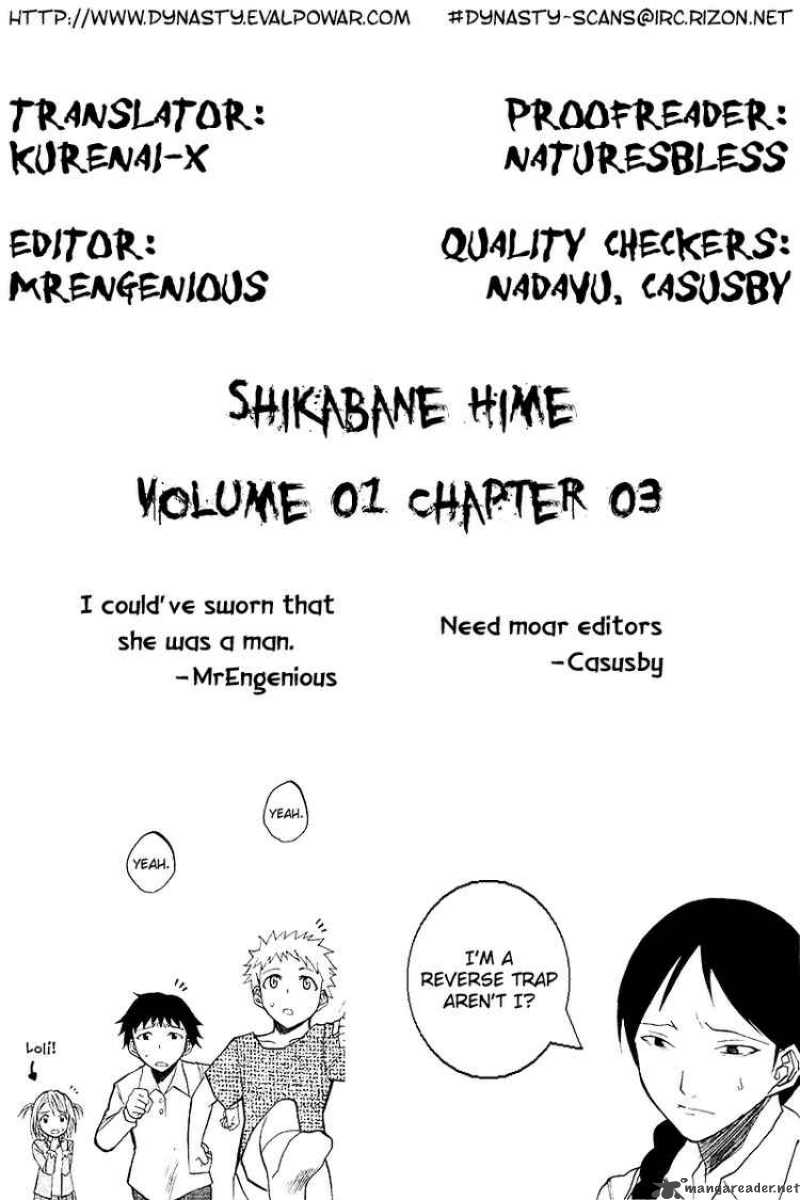 Shikabane Hime Chapter 3 Page 43