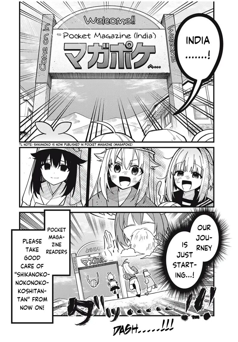 Shikanoko Nokonoko Koshitantan Chapter 38 Page 12