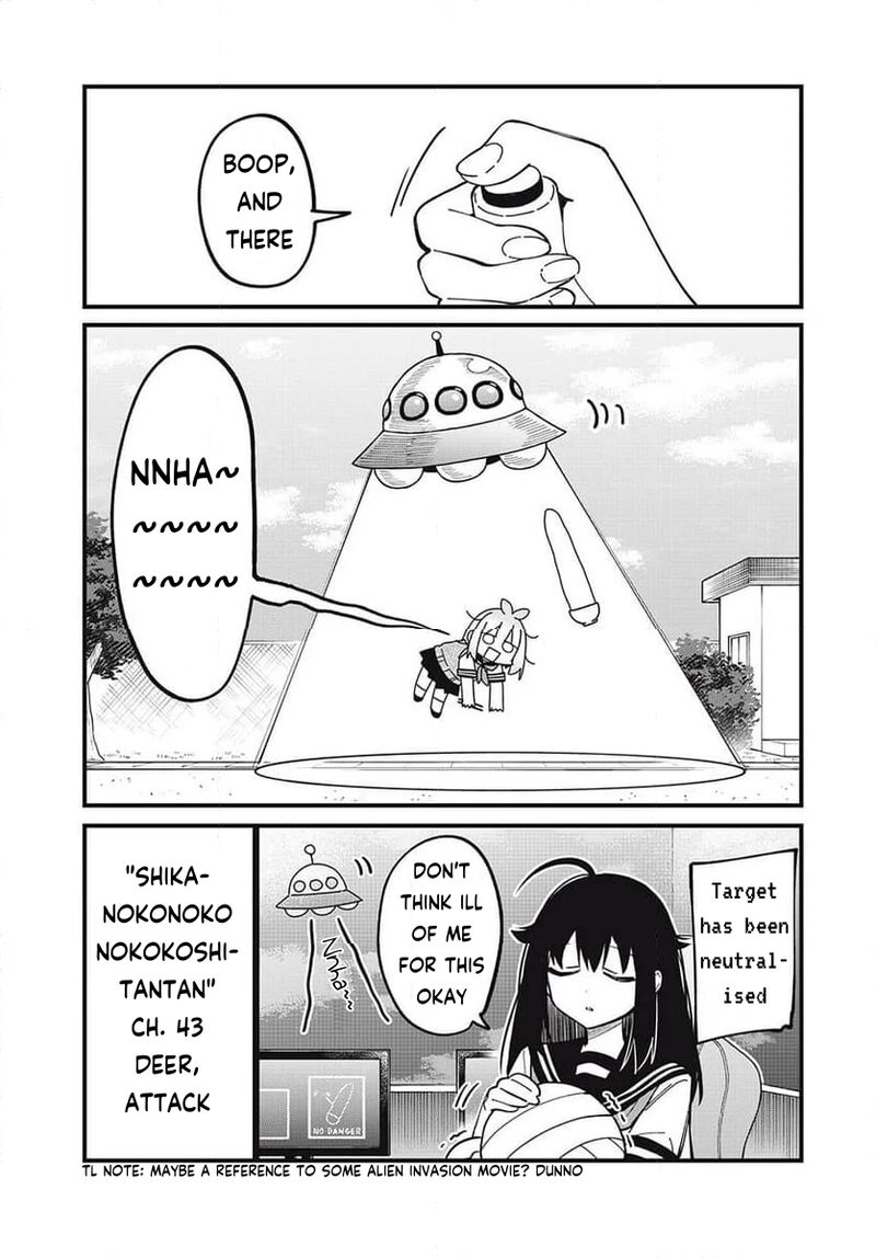 Shikanoko Nokonoko Koshitantan Chapter 43 Page 11