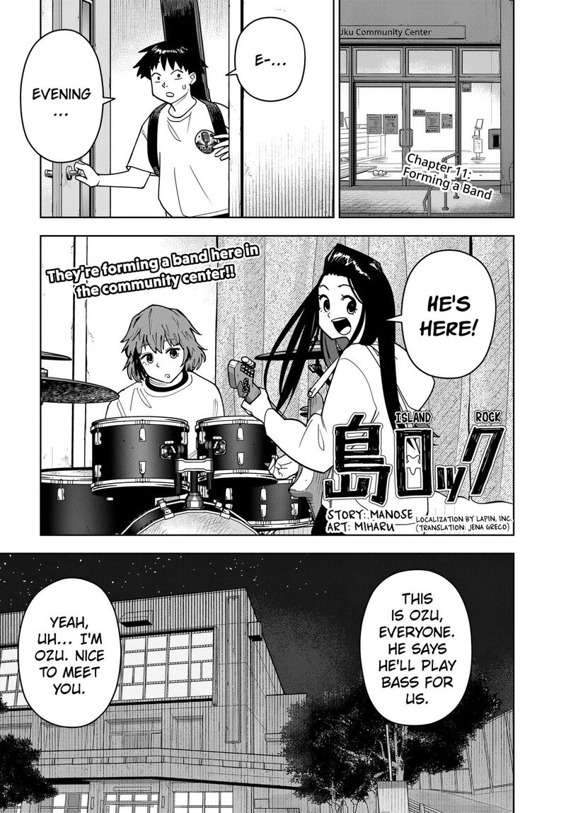 Shima Rock Chapter 11 Page 1