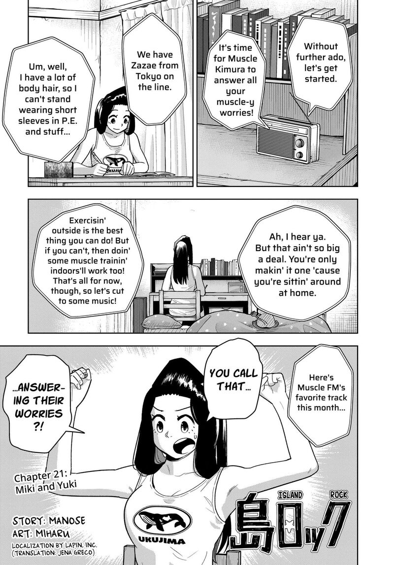 Shima Rock Chapter 21 Page 1