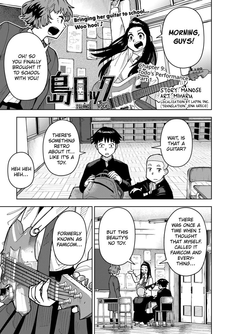 Shima Rock Chapter 9 Page 1
