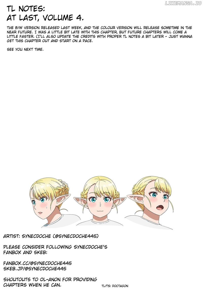 Shin Elf San Wa Yaserarenai Chapter 16 Page 25