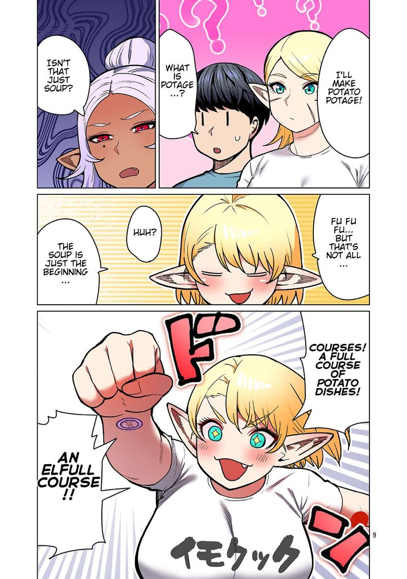 Shin Elf San Wa Yaserarenai Chapter 24 Page 10