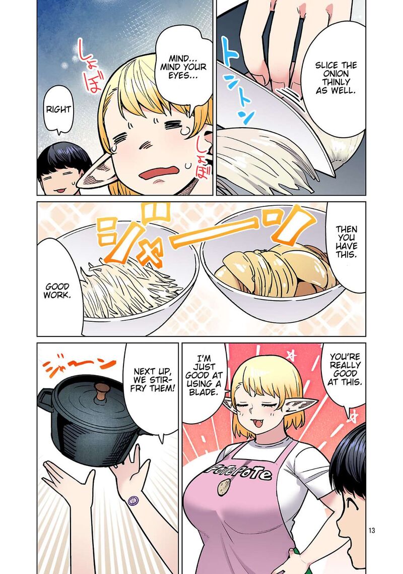 Shin Elf San Wa Yaserarenai Chapter 24 Page 14