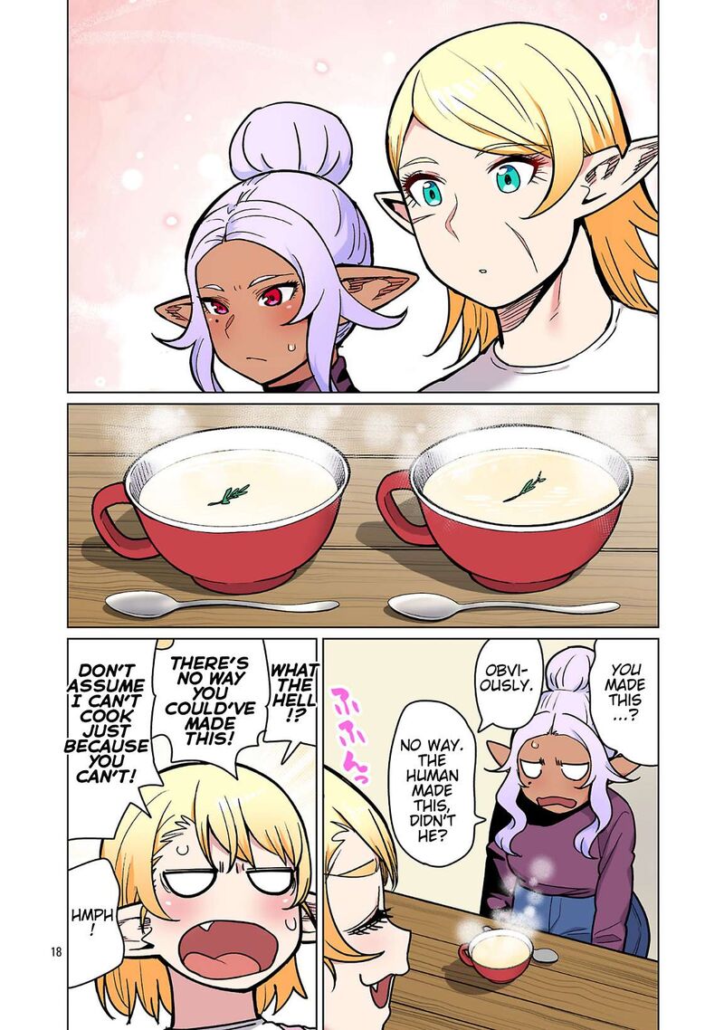 Shin Elf San Wa Yaserarenai Chapter 24 Page 19