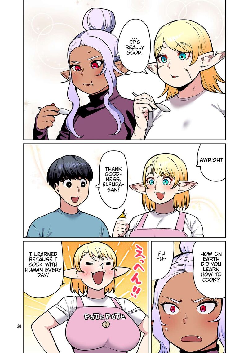 Shin Elf San Wa Yaserarenai Chapter 24 Page 21