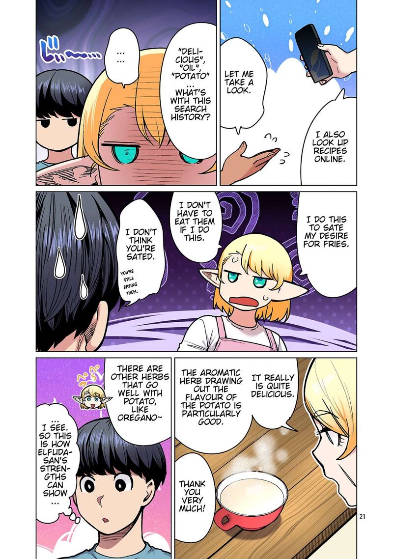Shin Elf San Wa Yaserarenai Chapter 24 Page 22