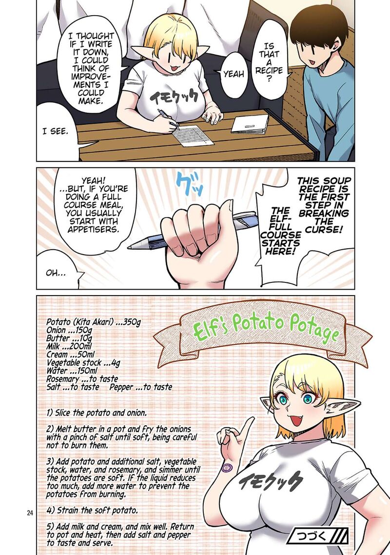 Shin Elf San Wa Yaserarenai Chapter 24 Page 25