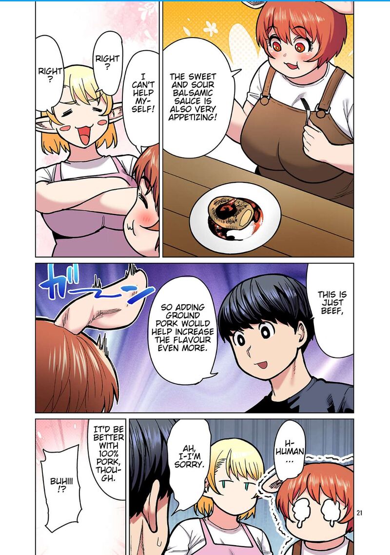 Shin Elf San Wa Yaserarenai Chapter 25 Page 22