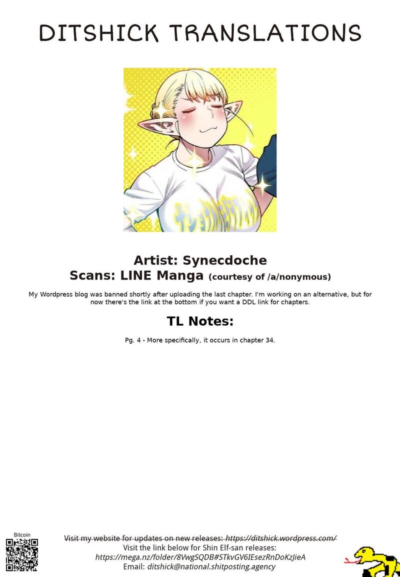 Shin Elf San Wa Yaserarenai Chapter 5 Page 28