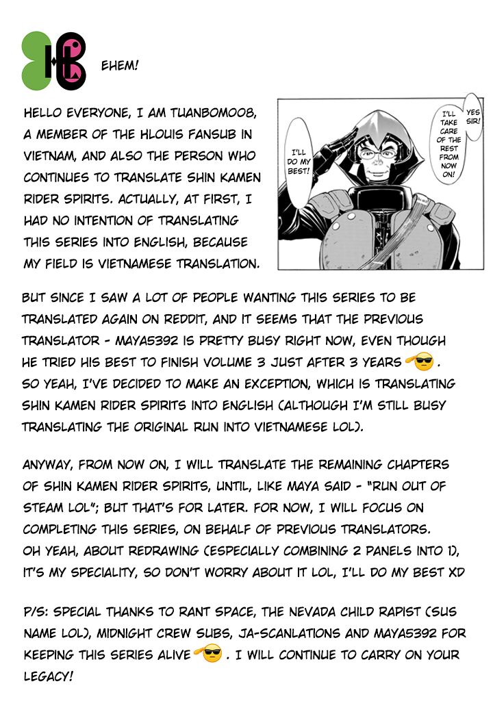 Shin Kamen Rider Spirits Chapter 13 Page 25