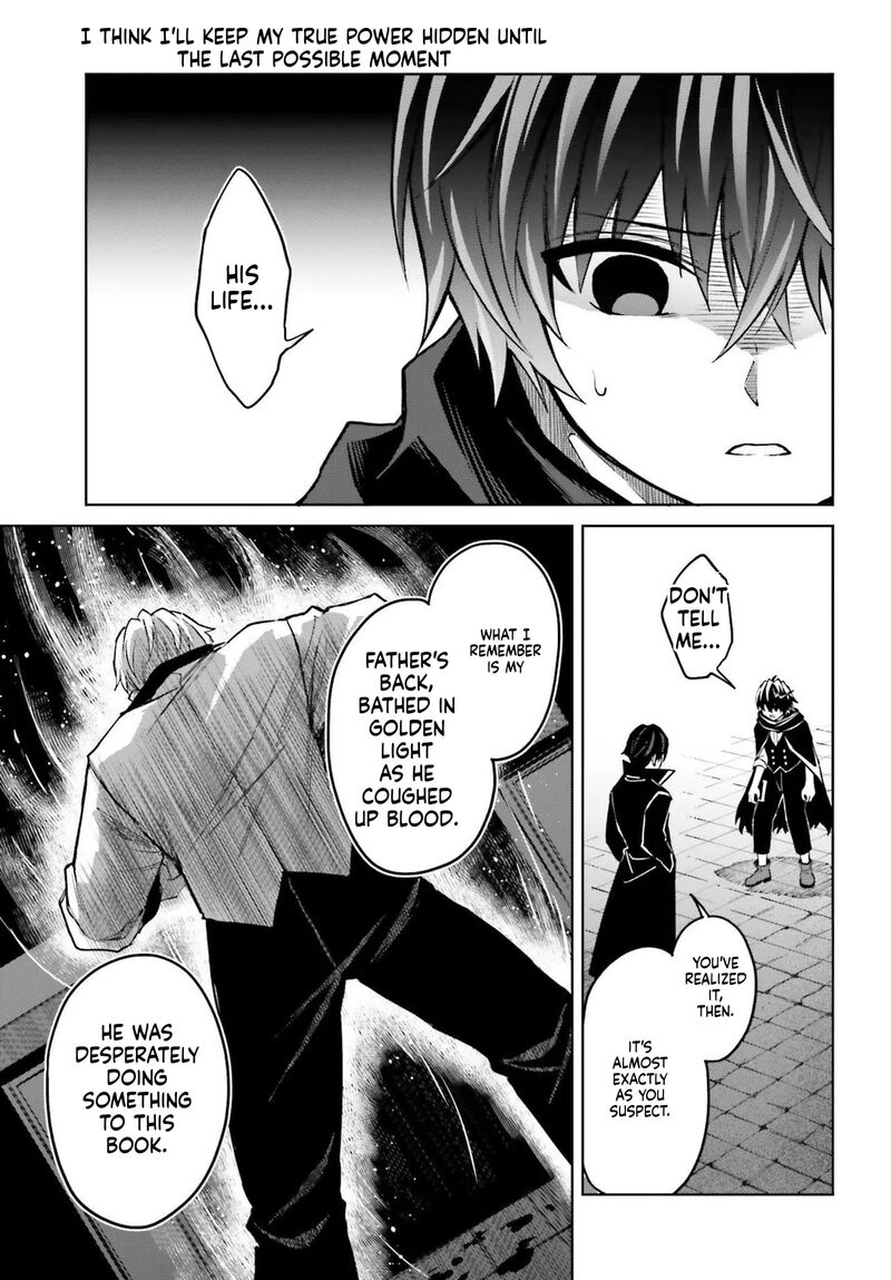 Shin No Jitsuryoku Wa Girigiri Made Kakushite Iyou To Omou Chapter 48a Page 9