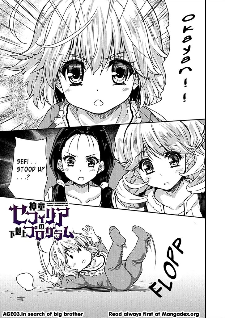 Shindou Sefiria No Gekokujou Program Chapter 3 Page 2