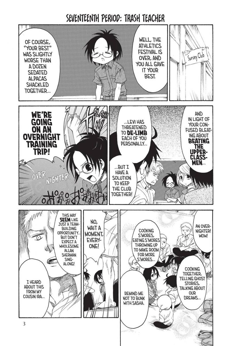 Shingeki Kyojin Chuugakkou Chapter 17 Page 5