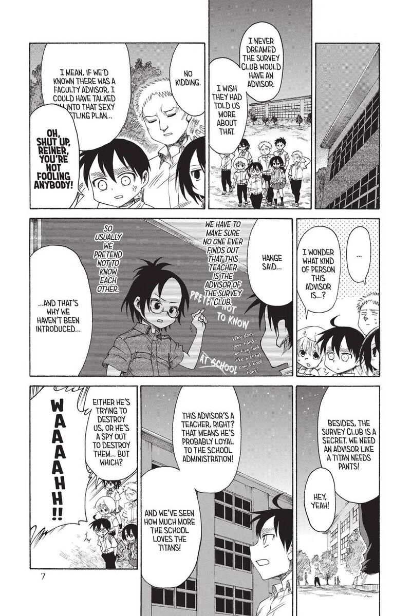 Shingeki Kyojin Chuugakkou Chapter 17 Page 8