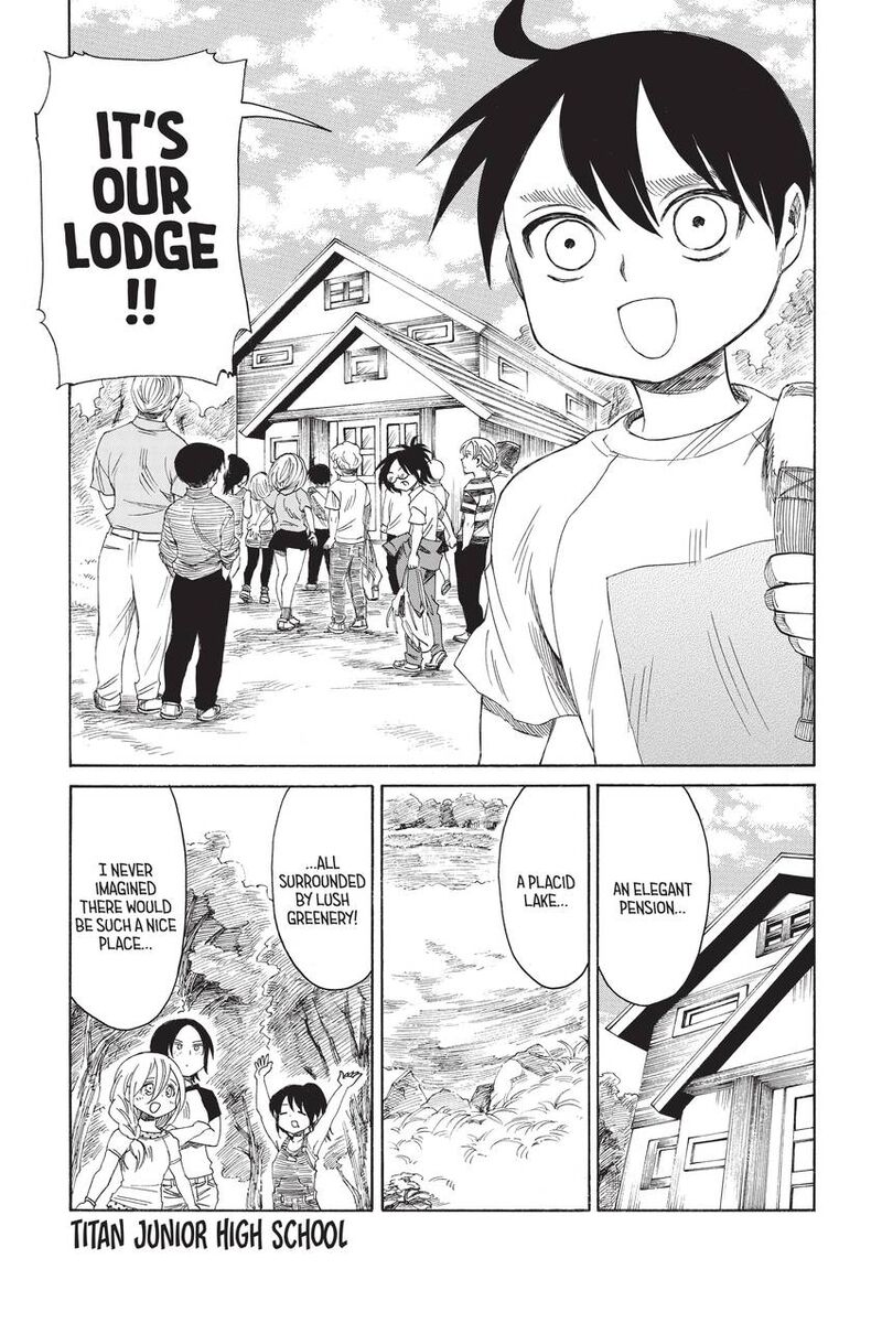 Shingeki Kyojin Chuugakkou Chapter 18 Page 1