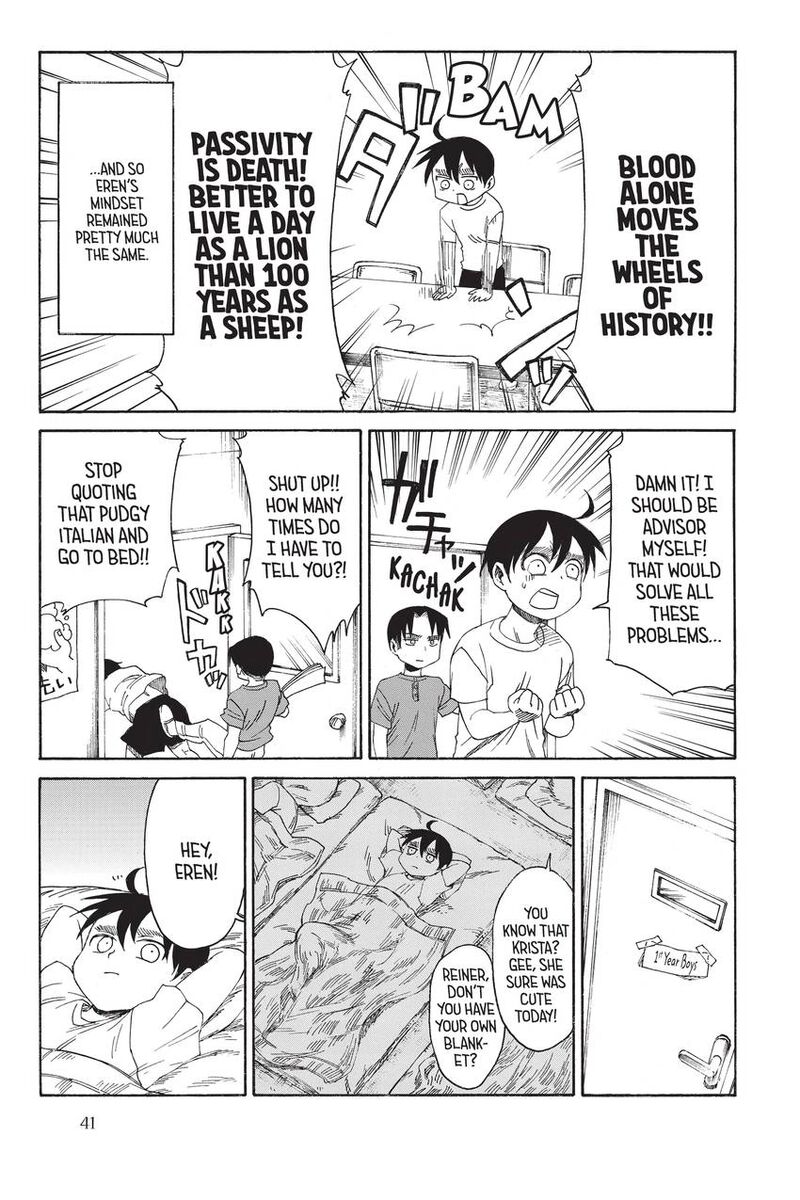 Shingeki Kyojin Chuugakkou Chapter 18 Page 21