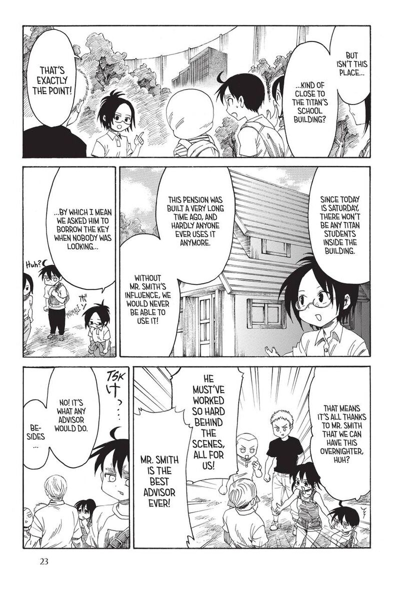 Shingeki Kyojin Chuugakkou Chapter 18 Page 3