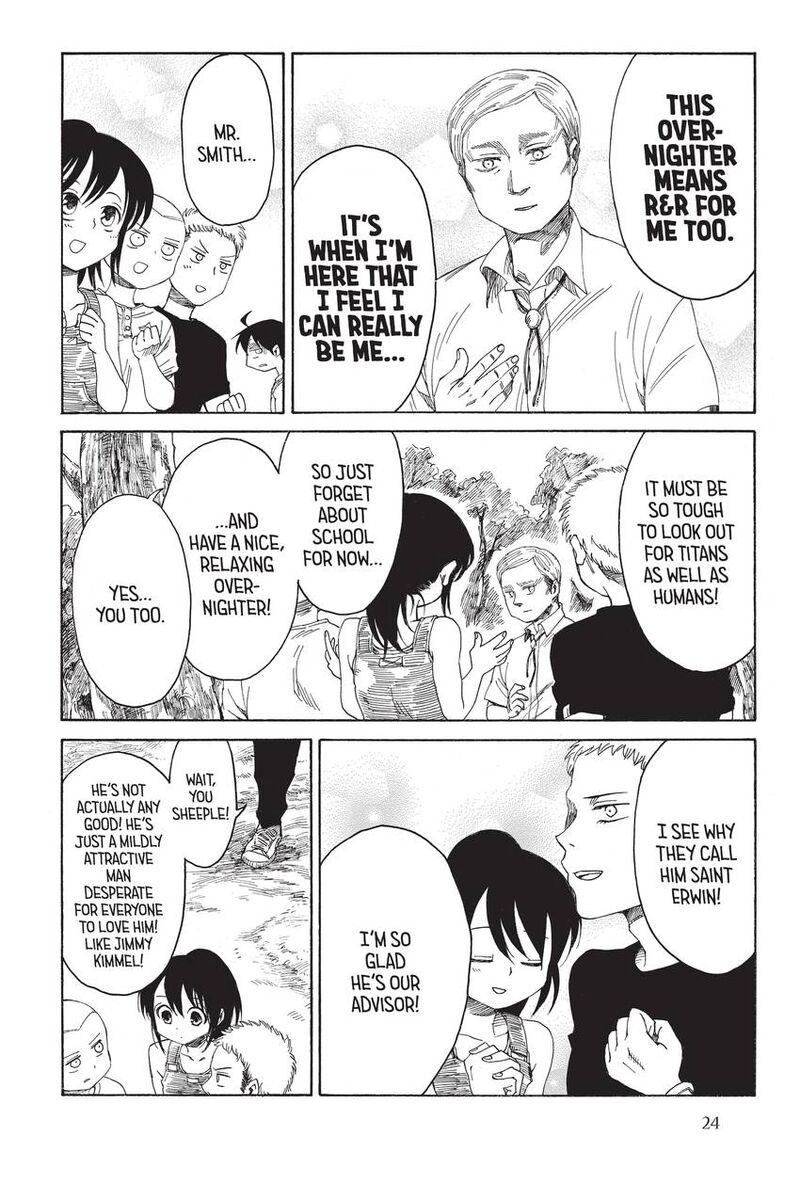 Shingeki Kyojin Chuugakkou Chapter 18 Page 4