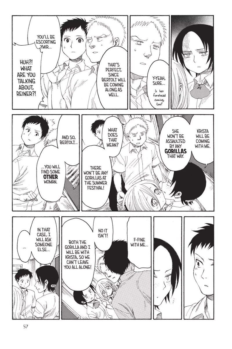 Shingeki Kyojin Chuugakkou Chapter 19 Page 4