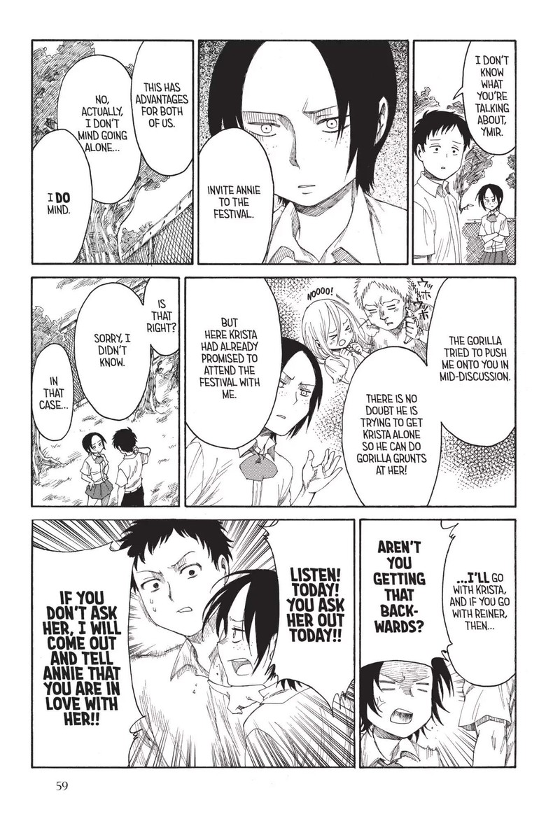 Shingeki Kyojin Chuugakkou Chapter 19 Page 6