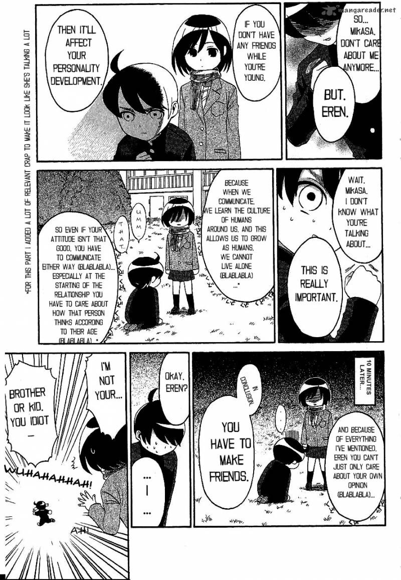 Shingeki Kyojin Chuugakkou Chapter 2 Page 9