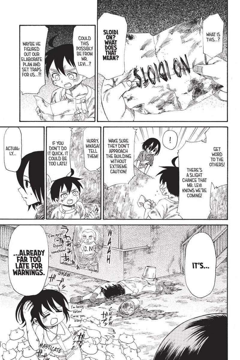 Shingeki Kyojin Chuugakkou Chapter 24 Page 15