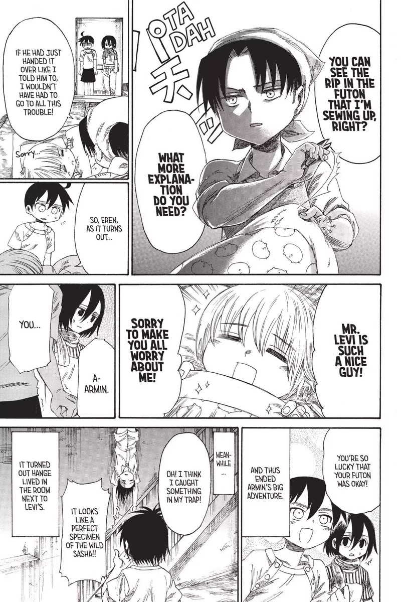 Shingeki Kyojin Chuugakkou Chapter 24 Page 33