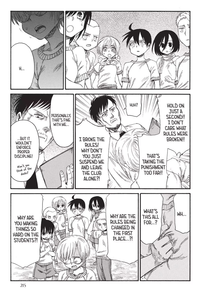 Shingeki Kyojin Chuugakkou Chapter 25 Page 13