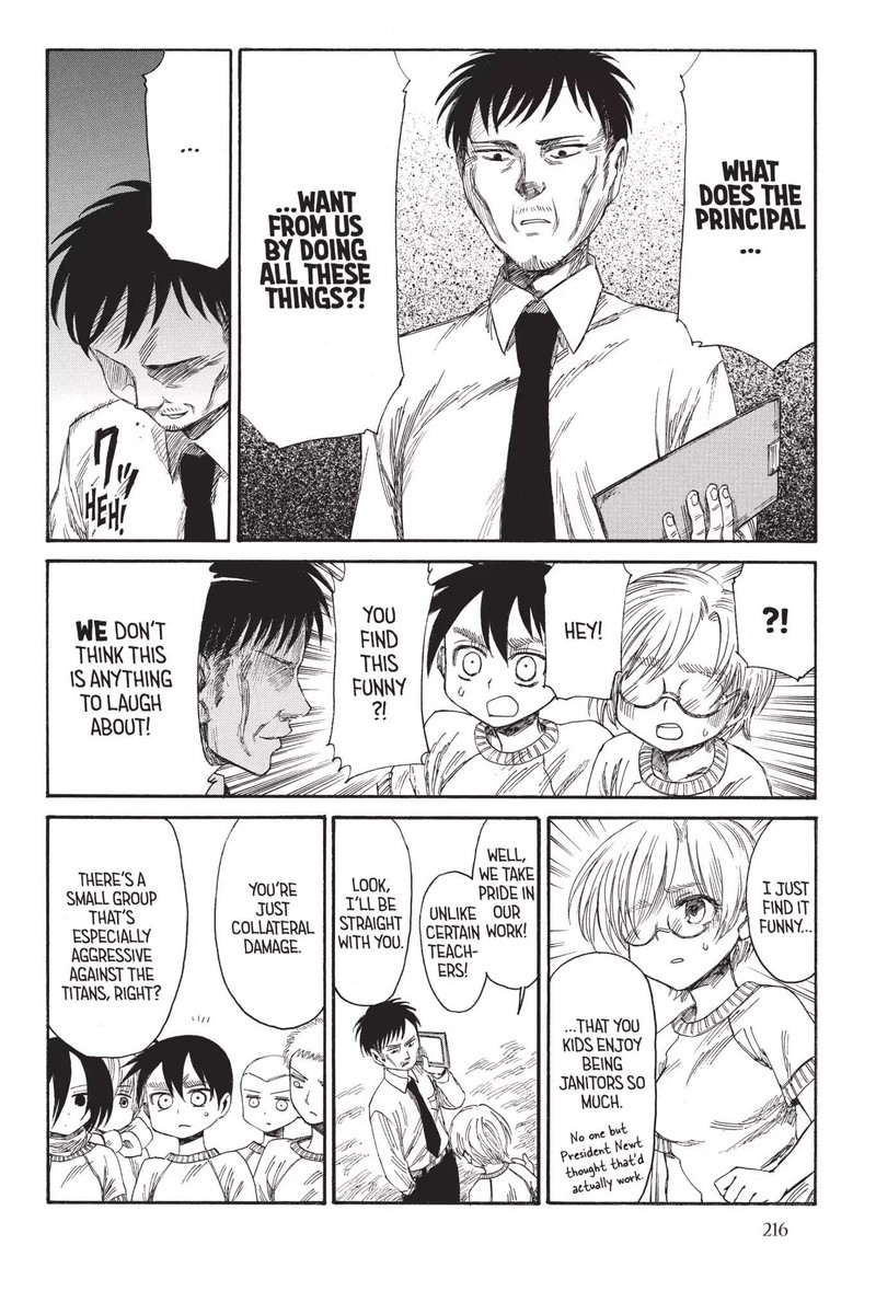 Shingeki Kyojin Chuugakkou Chapter 25 Page 14