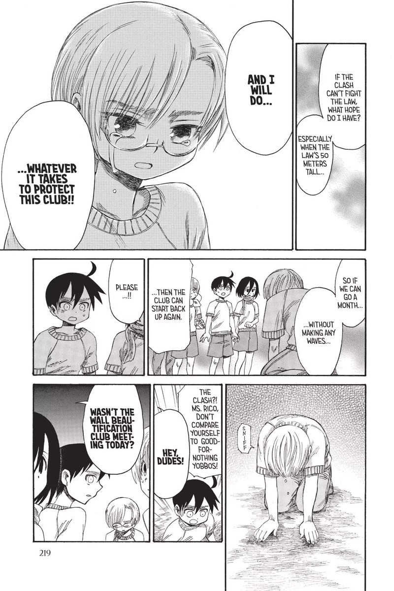 Shingeki Kyojin Chuugakkou Chapter 25 Page 17