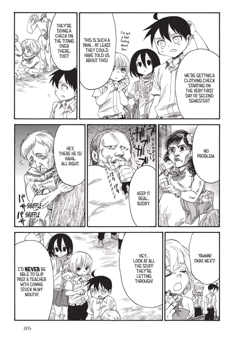 Shingeki Kyojin Chuugakkou Chapter 25 Page 3