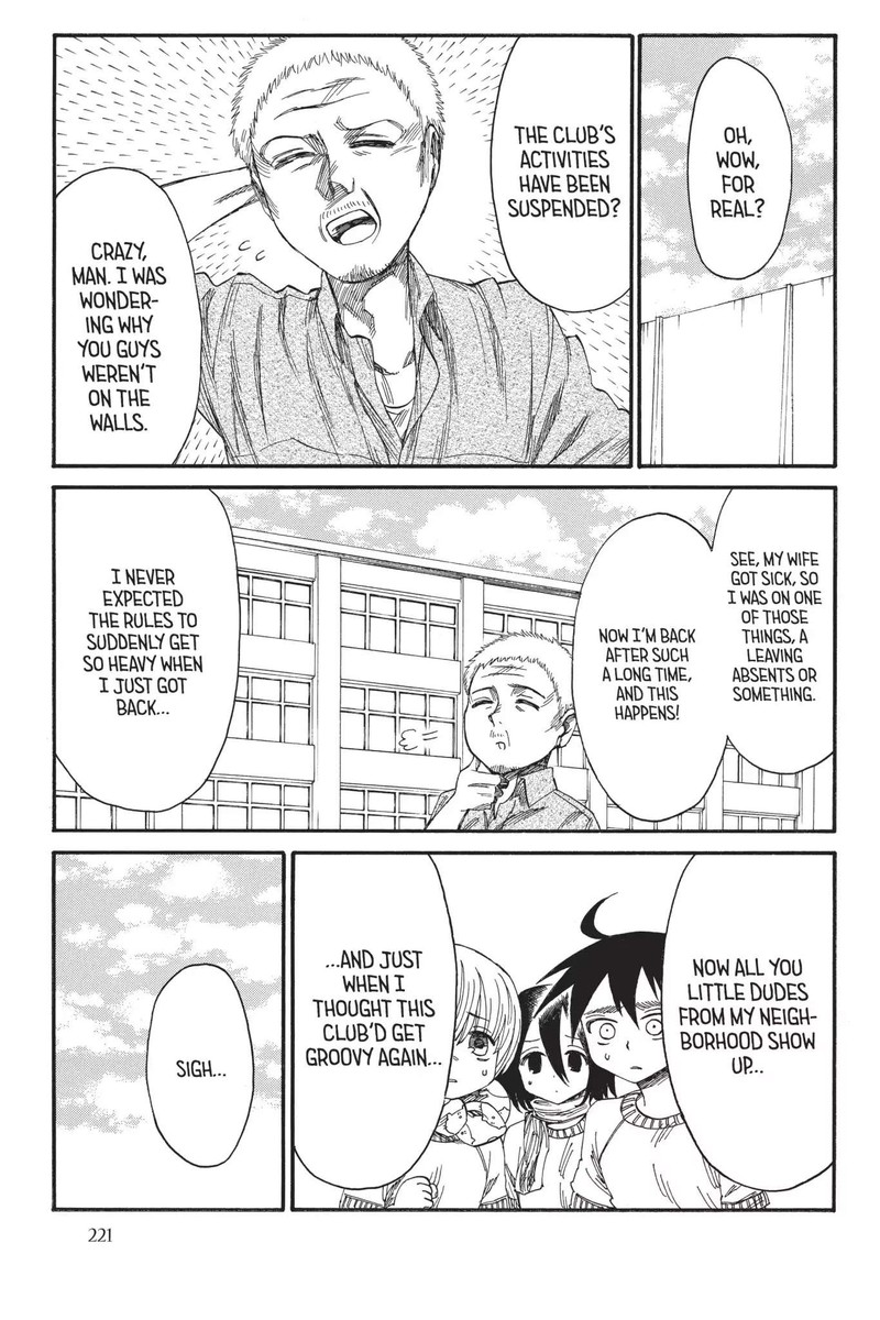 Shingeki Kyojin Chuugakkou Chapter 26 Page 1