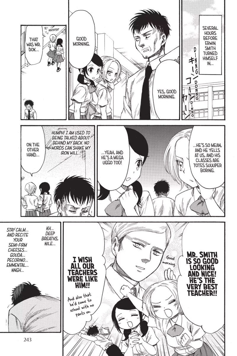 Shingeki Kyojin Chuugakkou Chapter 27 Page 1