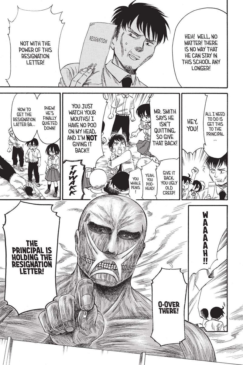 Shingeki Kyojin Chuugakkou Chapter 28 Page 21