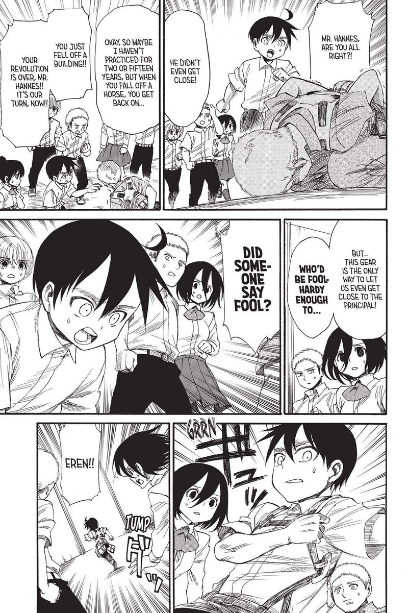 Shingeki Kyojin Chuugakkou Chapter 29 Page 4